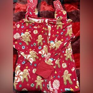 Posh Peanut Red Gingerbread bamboo Pajamas